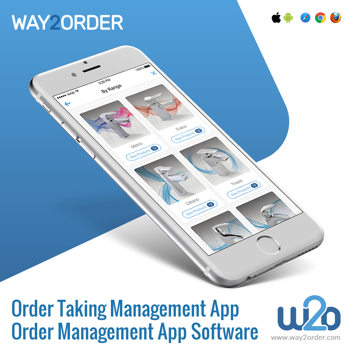 Order Taking Management App / Order Management App / Software