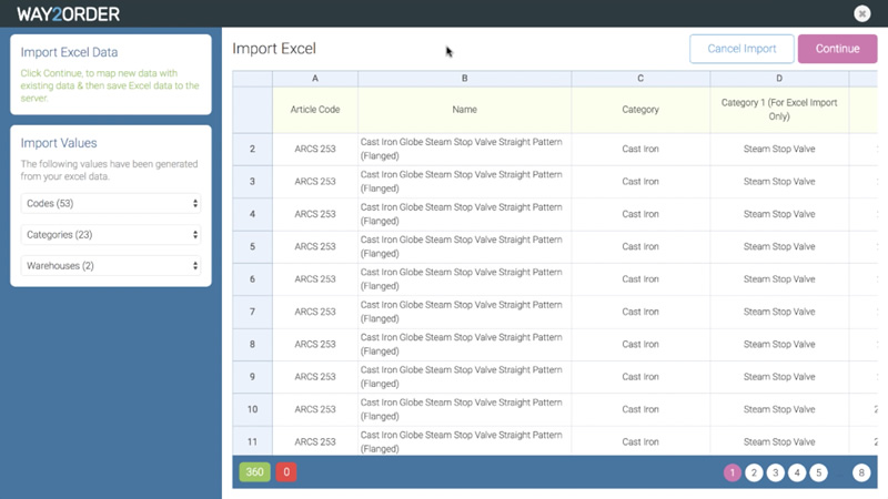 Importing Microsoft Excel Data