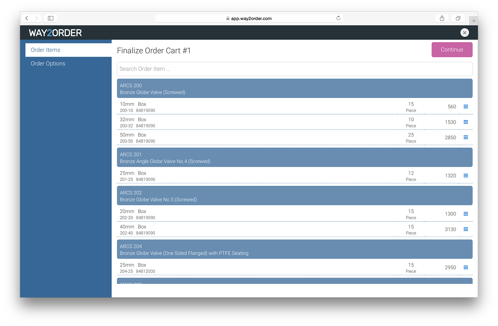 Way2Order App : Seamless B2B Ordering Platform