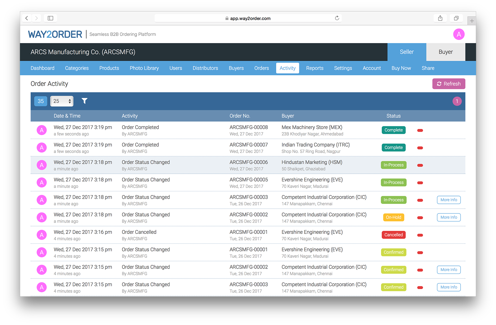 Way2Order App : Seamless B2B Ordering Platform
