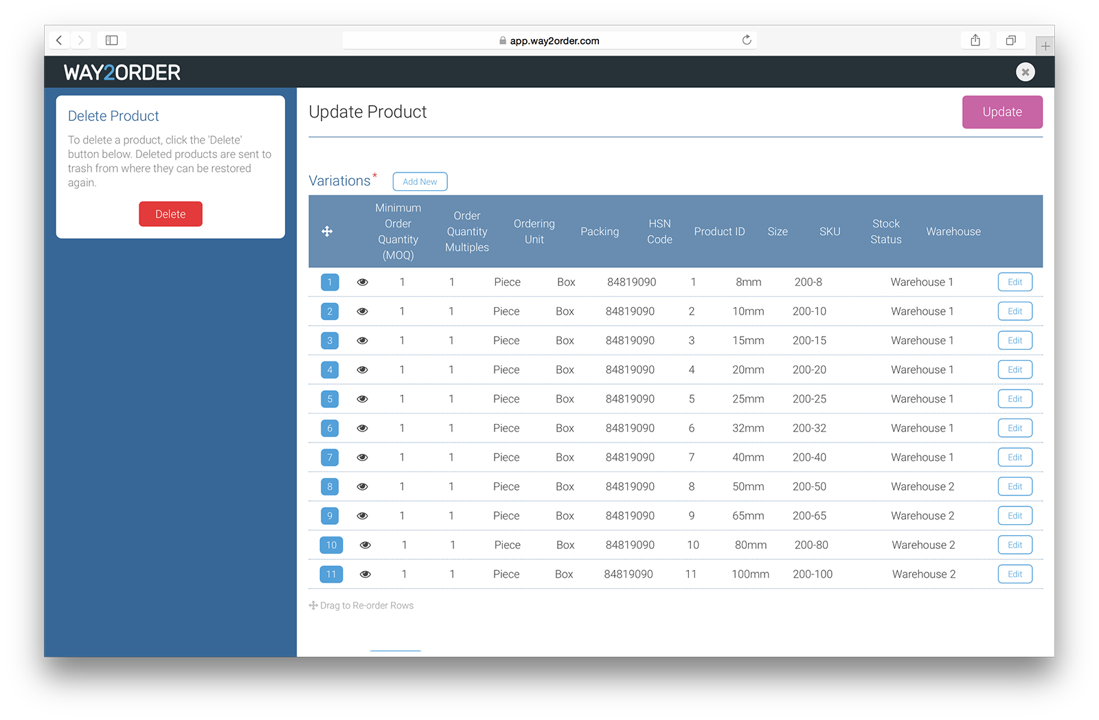 Way2Order App : Seamless B2B Ordering Platform