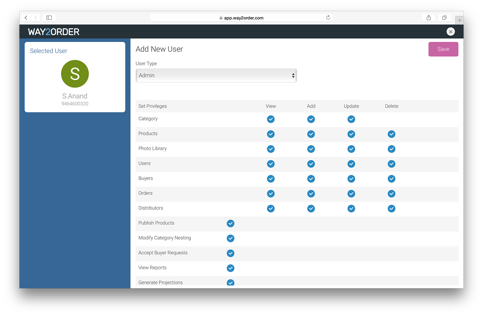 Way2Order App : Seamless B2B Ordering Platform