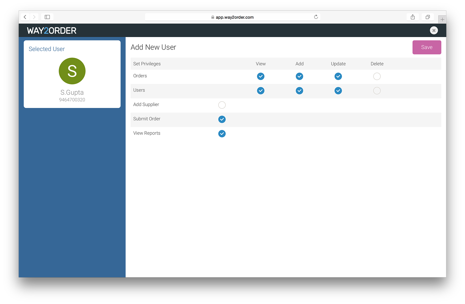 Way2Order App : Seamless B2B Ordering Platform